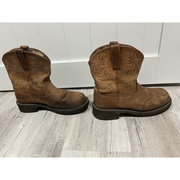 Women's Ariat Fatbaby Boot Sz 9B. Please See Inside Pictures. Interior Peeling. - Picture 6 of 12